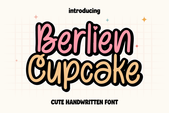 Berlien Cupcake: Sweet Typography for Modern Design