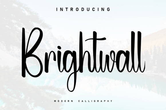 Brightwall: The Handwritten Font for Authentic Design