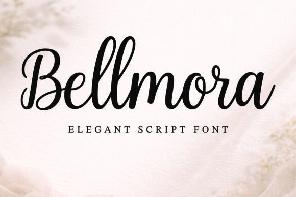 Discover Bellmora: A Script Font for Modern Elegance