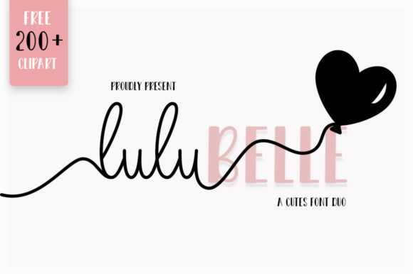 Discover Lulu Belle: An Elegant Font Duo for Modern Design