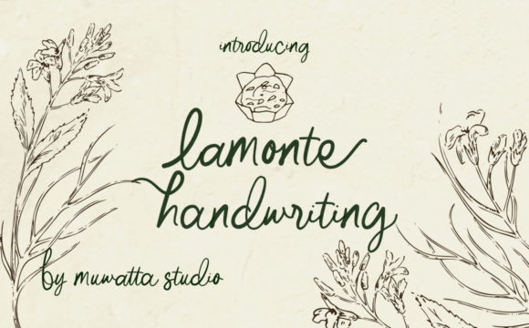 Lamonte Handwriting: A Designer's Guide to Whimsical Typography