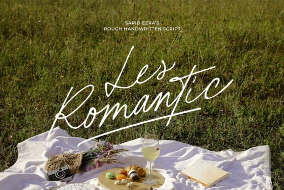 Les Romantic: A Handwritten Font for Authentic Branding