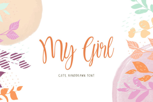 My Girl: Elevating Visual Design with Cursive Elegance