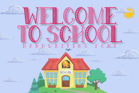 Unlock Creative Potential with the Welcome to School Font