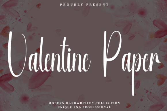 Valentine Paper: A Modern Typeface for Crisp, Elegant Design