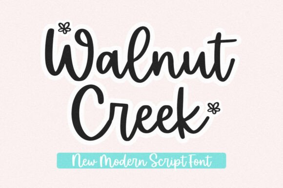 Walnut Creek: Crafting Style & Emotion in Typography